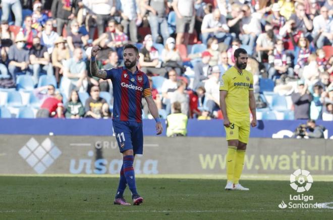 Gol de Morales contra el Villarreal