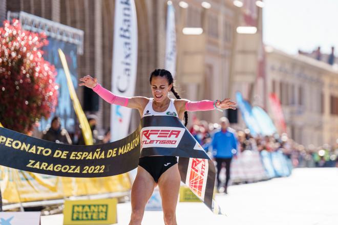 Yésica Más, campeona de España de maratón