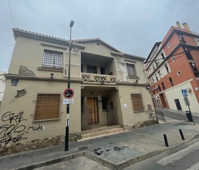 Sede de la Sociedad Federada de Personas Sordas de Málaga en Lagunillas.