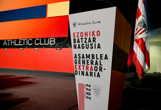 La Asamblea General Extraordinaria vuelve el lunes 23 de mayo (Foto: Athletic Club).