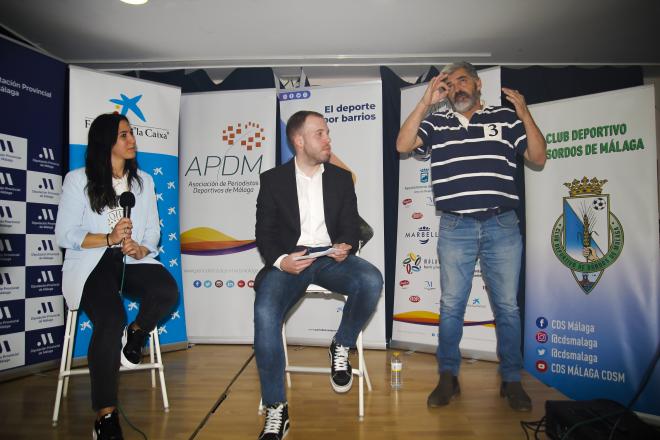 Estela Doiro, en un momento de la charla.