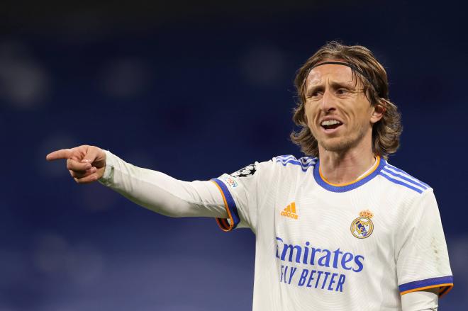 Luka Modric, durante el Real Madrid-Chelsea (Foto: Cordon Press).