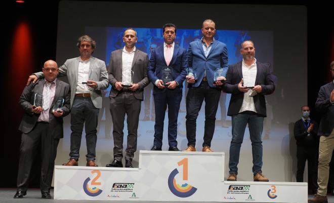 Premiados en la Gala Campeones Automovilismo Andaluz 2021.