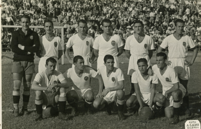 Valencia campeón de Liga 46-47 (Foto: Valencia CF)