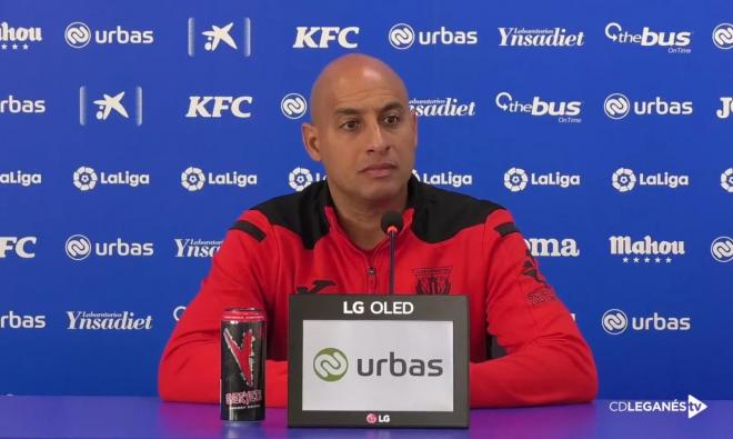 Mehdi Nafti, entrenador del CD Leganés.