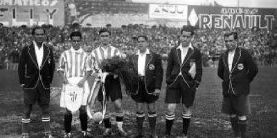 Imagen de antes de la final Athletic-Betis del 31.