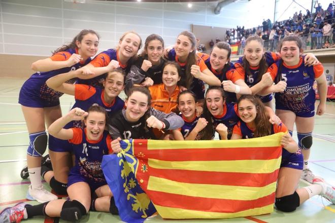 La Comunitat, campeona de España de Balonmano en categoría infantil