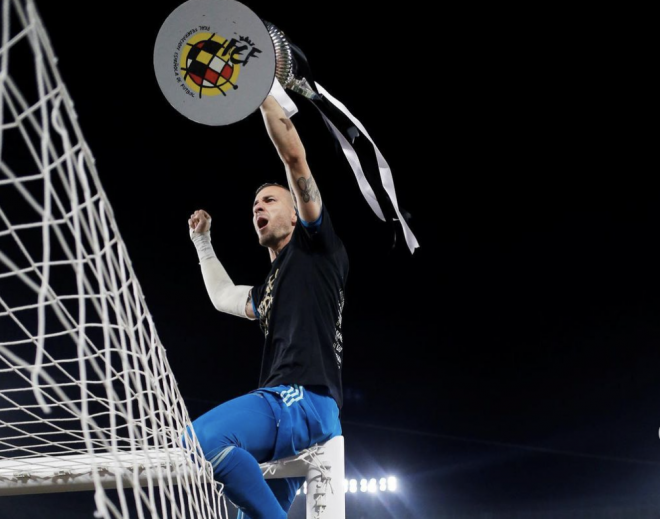 Jaume en la final de Copa de 2019