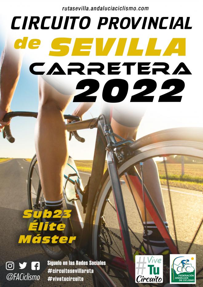 Cartel Circuito Provincial de Sevilla 2022