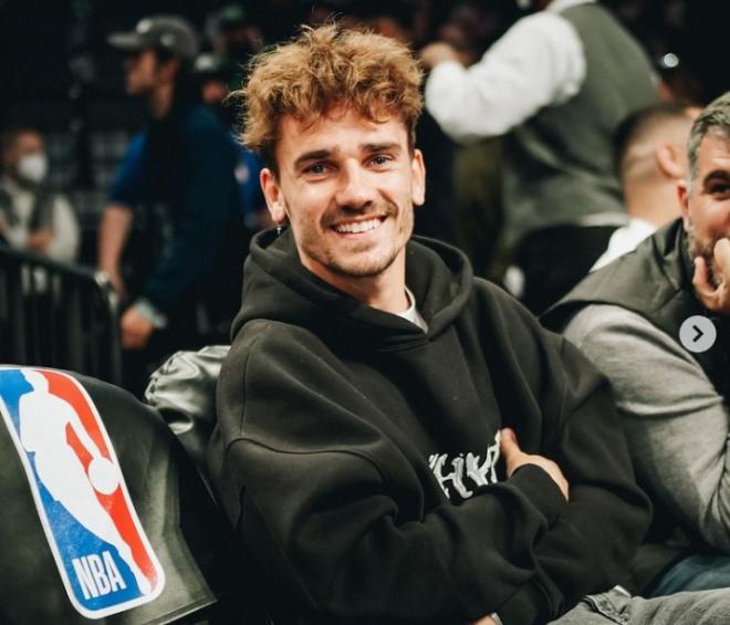 Antoine Griezmann, en un partido de la NBA.