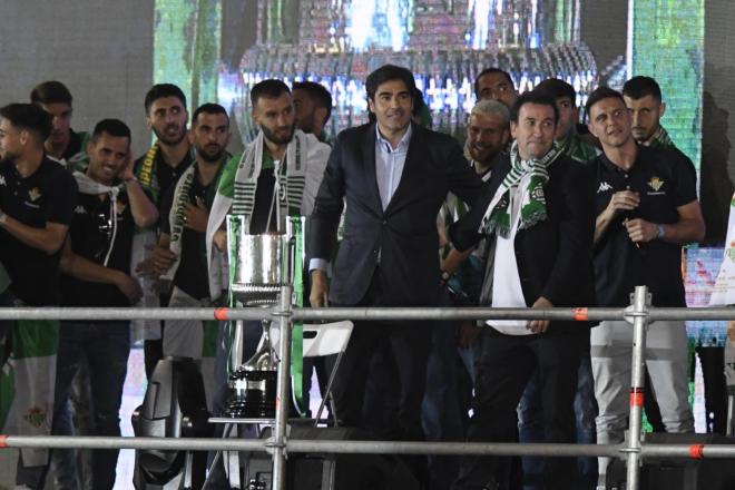 Ángel Haro, tras ganar la Copa del Rey (Foto: Kiko Hurtado).