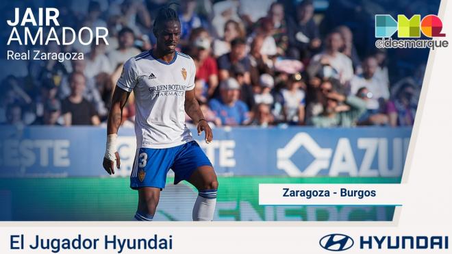 Jair Amador, Hyundai del Zaragoza - Burgos