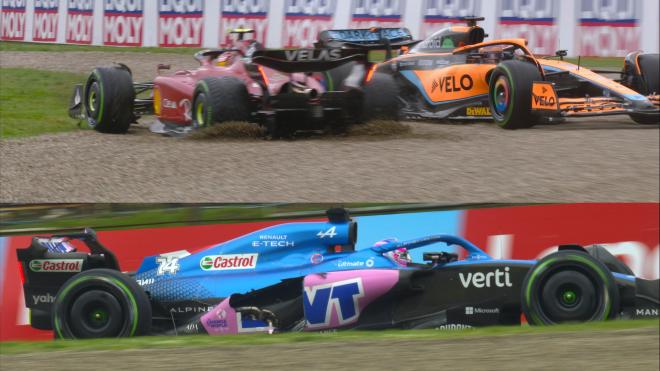 Sainz y Alonso, KO en Imola.