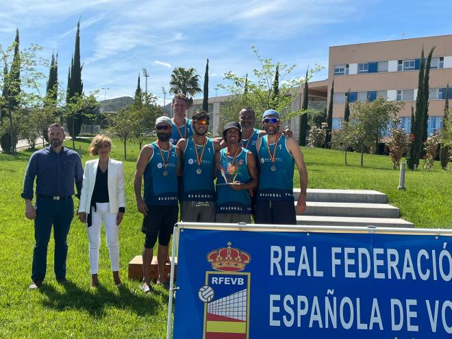 El BeachBol Valencia, subcampeón de España en la LNVP masculina