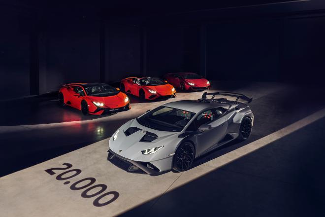 Lamborghini ha anunciado la producción del Huracán número 20.000.