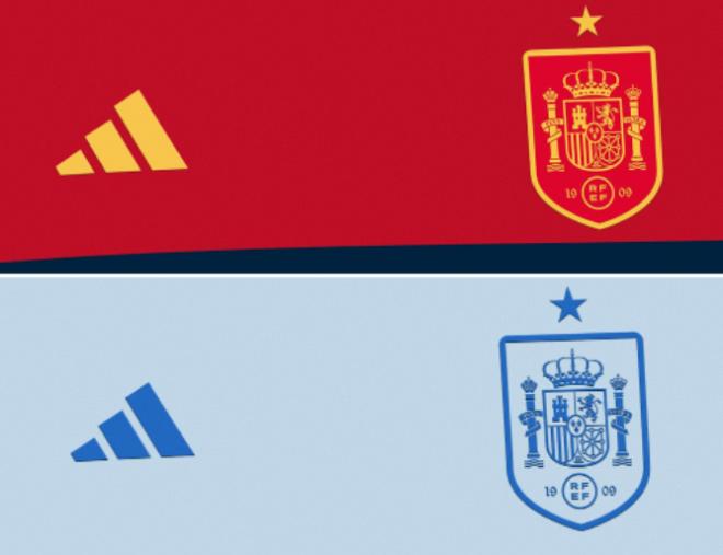Detalles de las nuevas camisetas de España (vía Footy Headlines).
