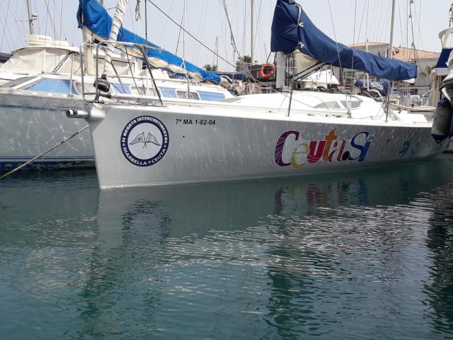 Imagen de la embarcación 'Ceuta sí'