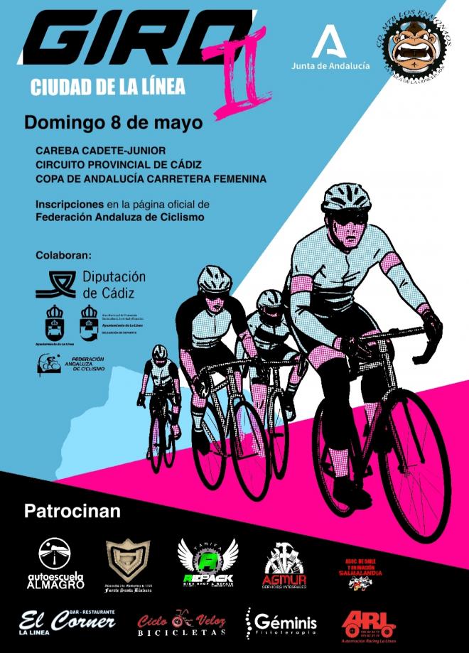 Cartel promocional II Giro Ciudad de La Línea