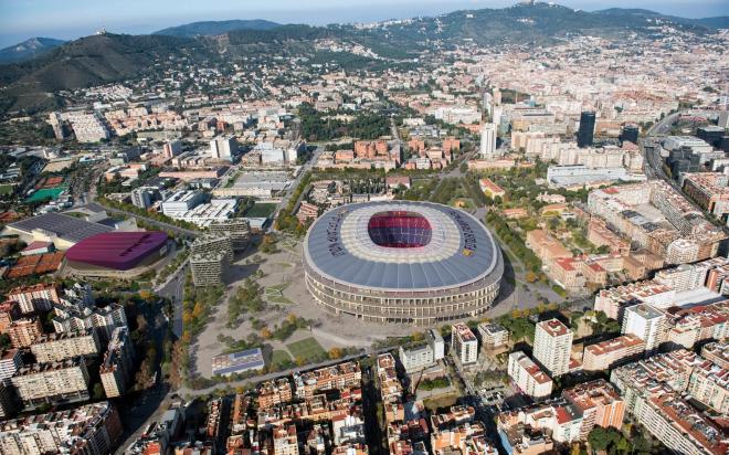 La proyección del Nou Camp Nou (Imagen: FCB).