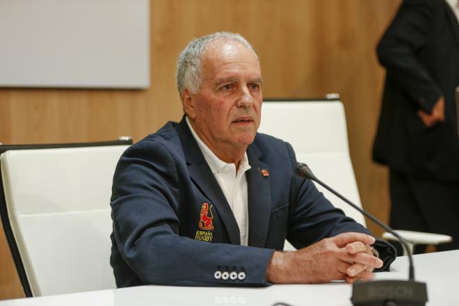 Alfonso Feijoo, presidente de la Federación Española de Rugby (Foto: EFE).