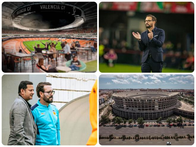 Bordalás y el Nuevo Estadio, dos partidas de cartas que debe jugar el Valencia CF