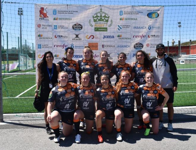 Les Abelles, Cuartas en la 1ª Serie GPS 7s Copa de la Reina (Foto; Diego Dolan)