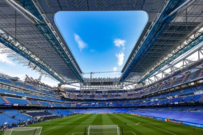 Santiago Bernabéu, estadio del Real Madrid (Foto: Cordon Press).