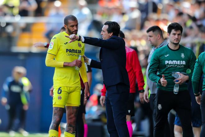 Unai Emery, en el Villarreal-Sevilla (Foto: Cordon Press).