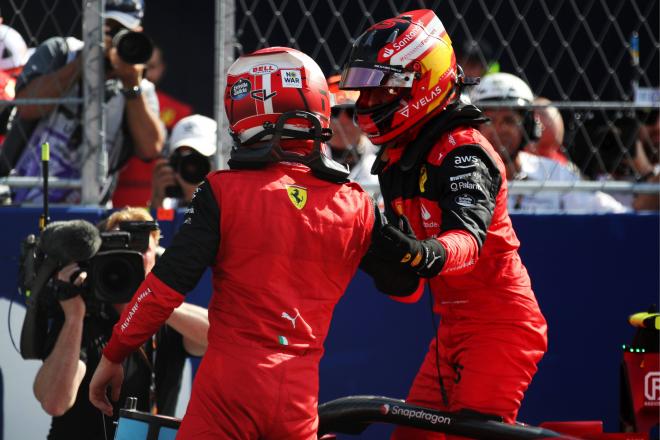 Leclerc y Sainz han terminado por detrás de Verstappen (Foto: Cordon Press).