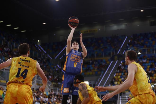 Valencia Basket en el Gran Canaria Arena.