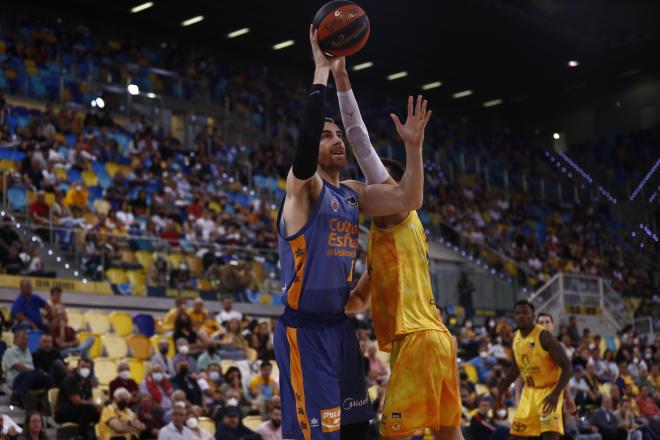 Valencia Basket en el Gran Canaria Arena.