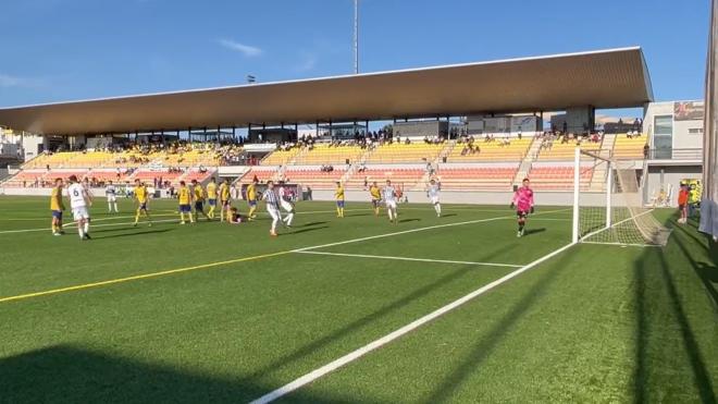 Lance del partido del Atlético Malagueño ante el Huétor Tájar (Foto: Málaga CF).