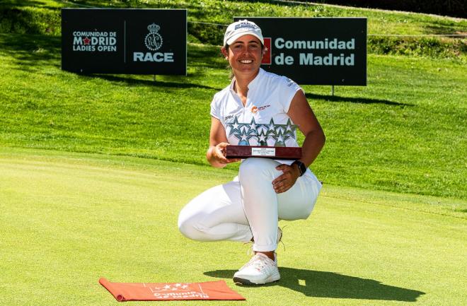 Ana Peláez conquista a lo grande el Comunidad de Madrid Ladies Open.