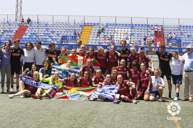 El equipo femenino certificó la segunda plaza en la Primera Iberdrola contra el Granadilla (Foto: