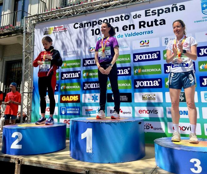 Laura Méndez, campeona de España de 10K