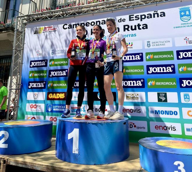 Laura Méndez, campeona de España de 10K