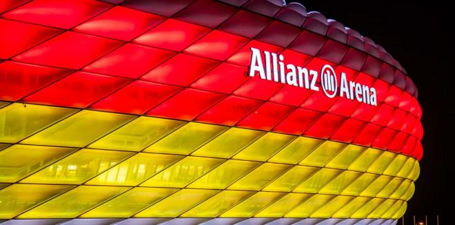 Allianz Arena de Munich, estadio dónde se jugará el partido inaugural de la Euro 20214.