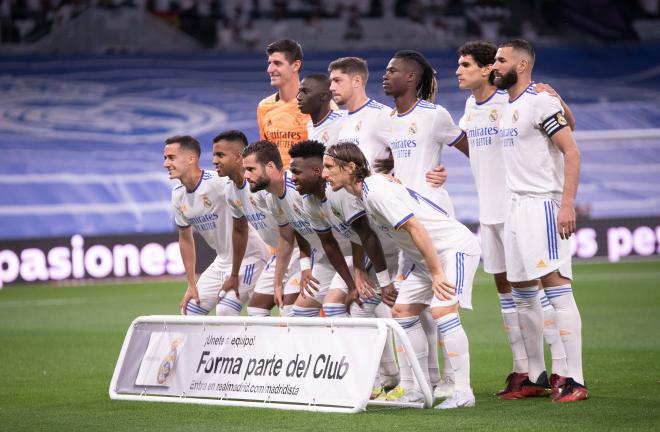 El XI del Real Madrid ante el Levante (Foto: Cordon Press).