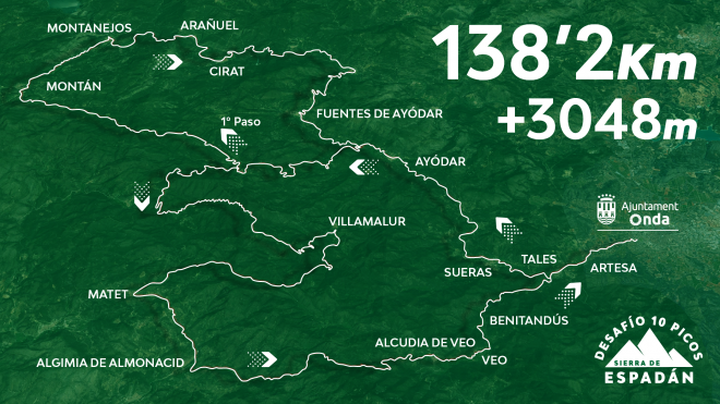 La 10 Picos Sierra de Espadán se abre a las ‘e-bikes’ con su nuevo recorrido corto