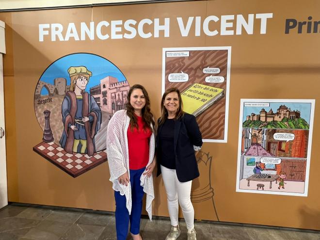 Judit Polgár ha visitado el Complex Esportiu-Cultural de la Petxina para conmemorar el origen vale