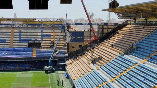 Obas de remodelación de La Cerámica (Foto: VCF).