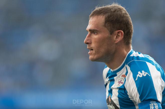 Álex Bergantiños, capitán del Deportivo de la Coruña (Foto: RCD).