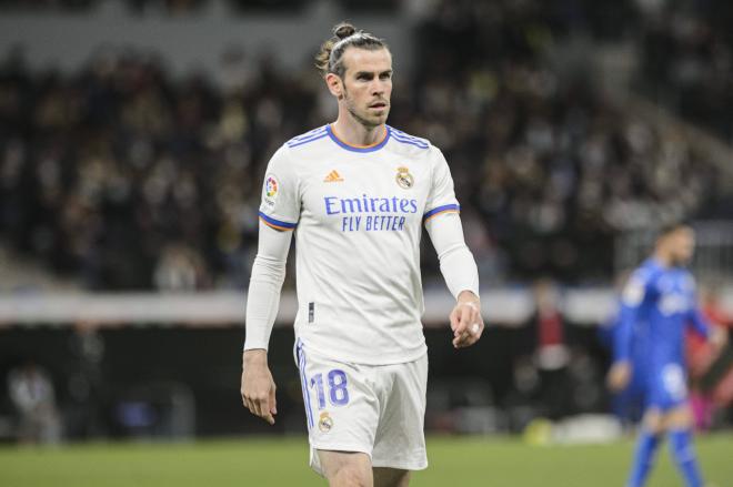 Gareth Bale, en un partido con el Real Madrid (Foto: Cordon Press).