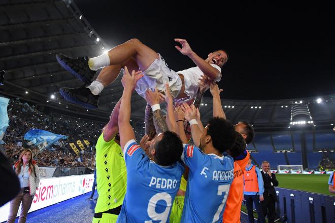 Luiz Felipe se despide de la Lazio tras la última jornada (Foto: Cordon Press).