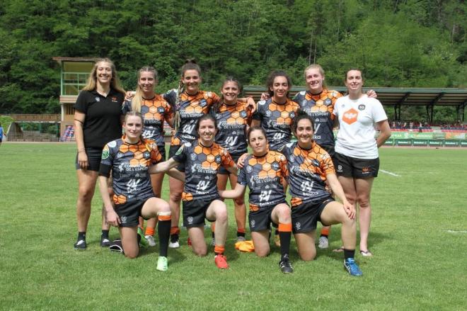 Les Abelles termina en cuarto puesto en su primer año en las GPS 7s Copa de la Reina Iberdrola