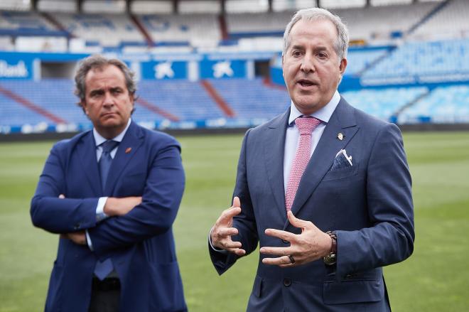 Jorge Mas, nuevo presidente del Real Zaragoza (Foto: Daniel Marzo).