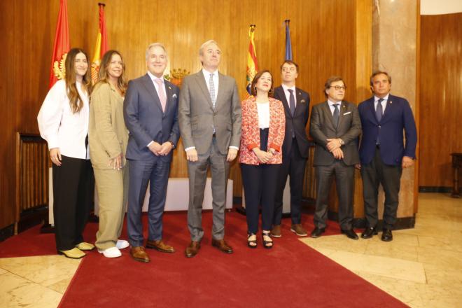 Jorge Más, en su visita a Zaragoza.