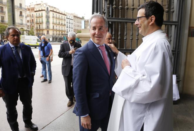 Jorge Más, en su visita a Zaragoza.