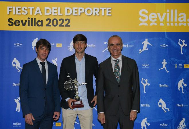 Juan Miranda, premiado como deportista del año en la XXXV Fiesta del Deporte del Ayuntamiento de S