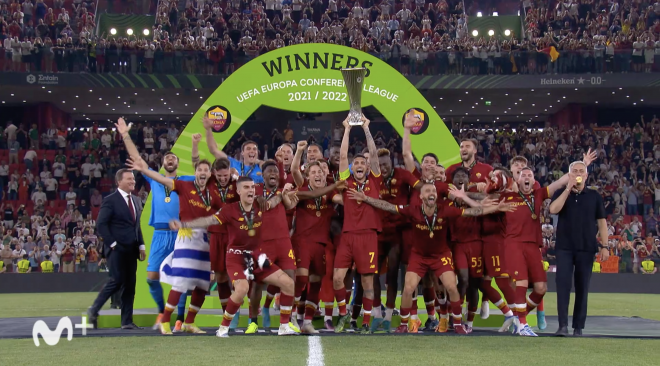 La Roma conquista la Conference League.